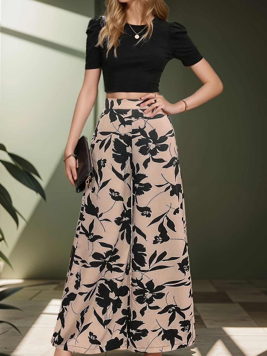 Janice™ - Two-piece Elegant Pantsuits Set