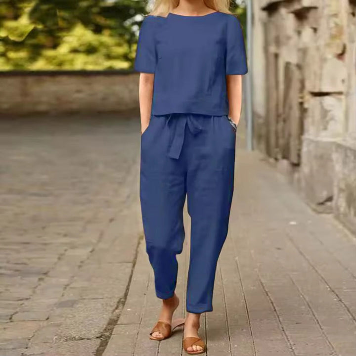 Ella™ - Linen Two-Piece Set