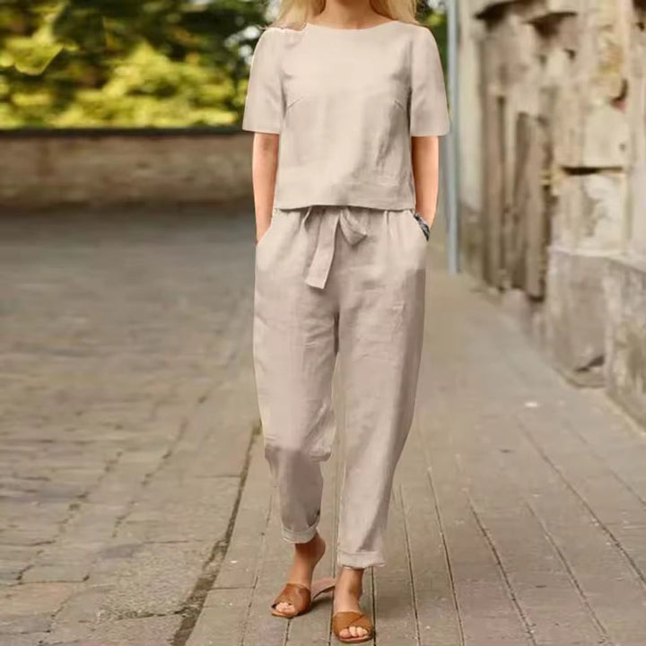 Ella™ - Linen Two-Piece Set