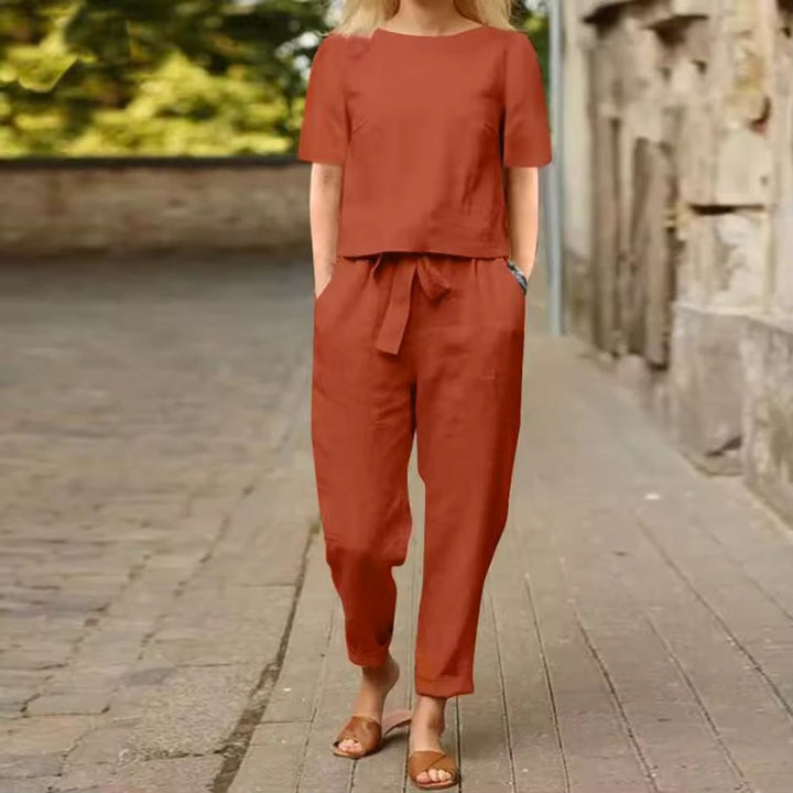 Ella™ - Linen Two-Piece Set