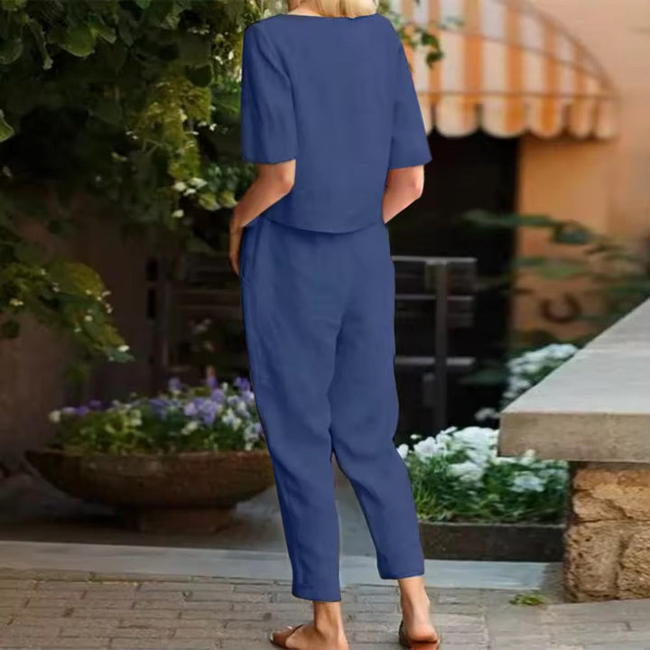 Ella™ - Linen Two-Piece Set