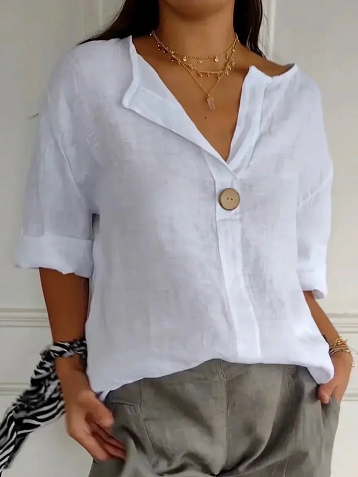 Jessie™ - Casual V-Neck Blouse