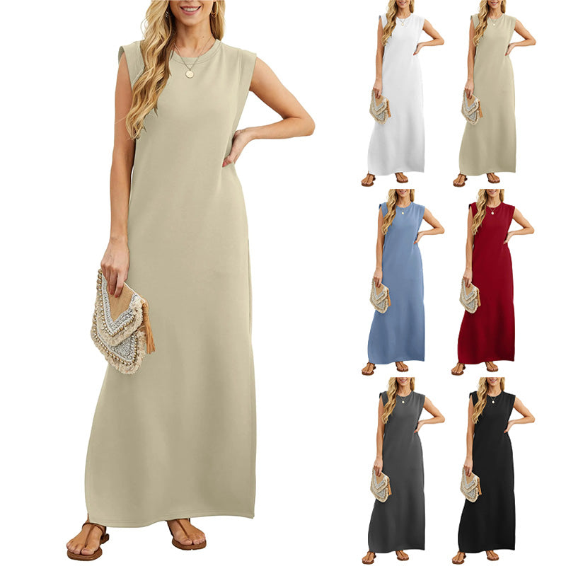 Willow™ - Sleeveless Casual Maxi Dress